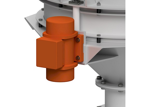 the Brabender metering bin activator 