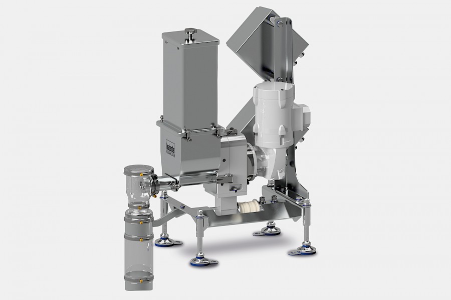 Suitable feeding systems for every raw material used in the food industry