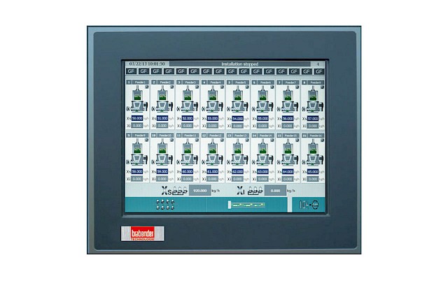 Multiple feeder control Congrav® OP16-E