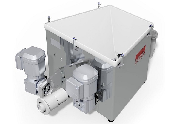 Kubota Brabender FlexWall®Plus loss-in-weight feeder