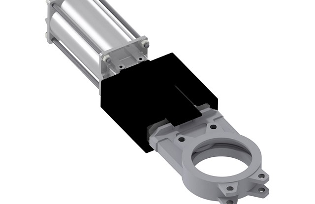 flat slide gate valve from Kubota Brabender Technologie