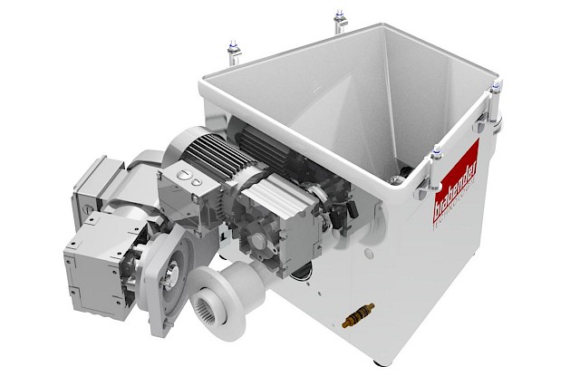 Kubota Brabender FlexWall®Plus loss-in-weight feeder