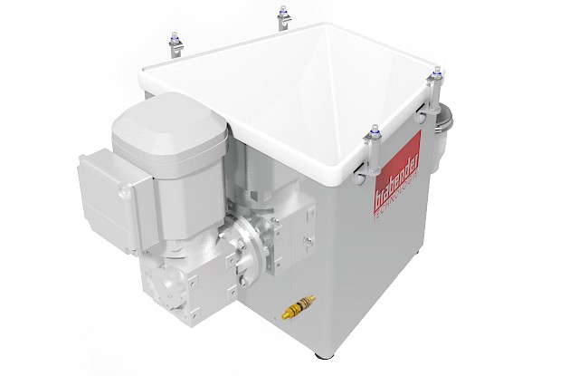 Kubota Brabender FlexWall®Plus loss-in-weight feeder